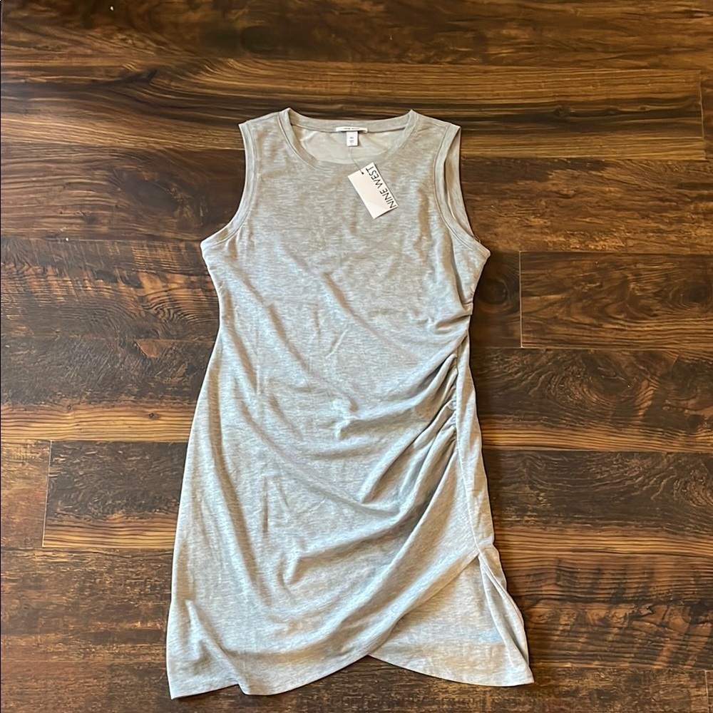 Gray Sleeveless Dress